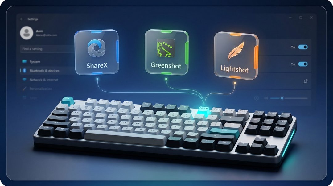 Windows 11 Rebind Print Screen Key Feature