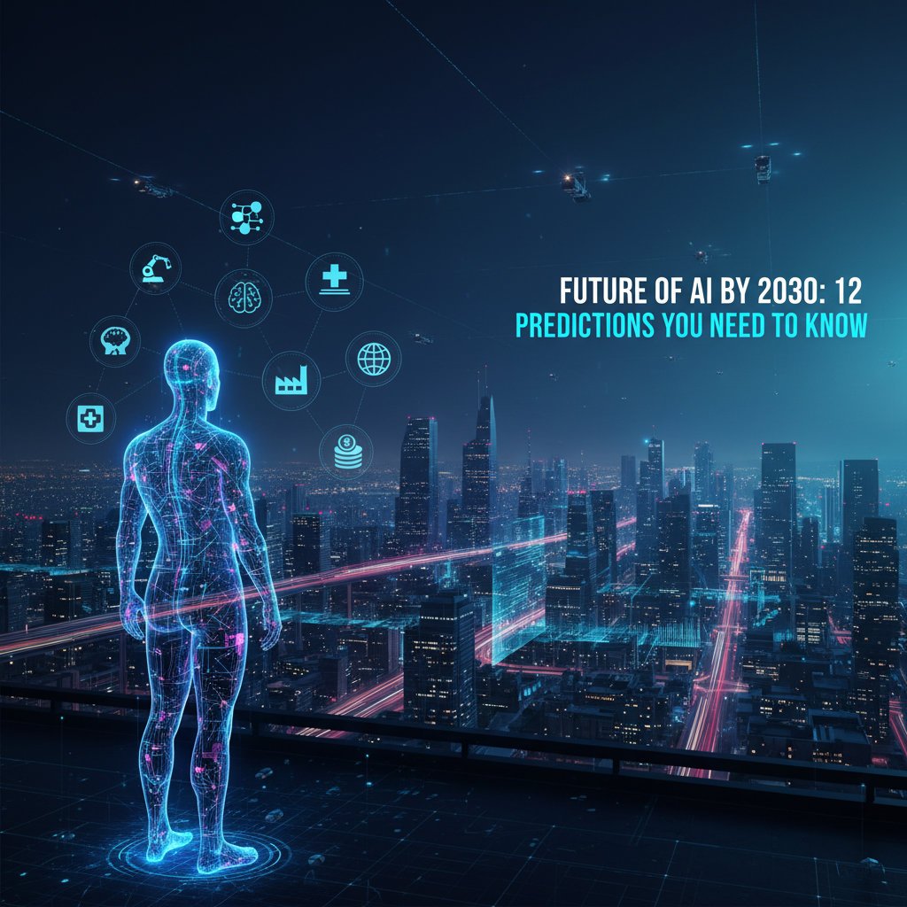 Future of AI by 2030: 12 Predictions Shaping Our Lives