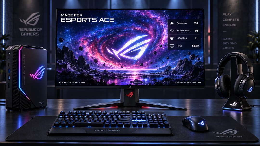 LG 720Hz Full HD OLED Panel for ASUS ROG