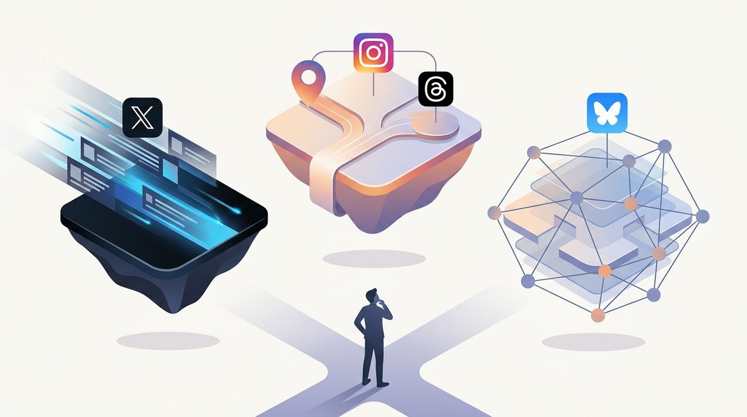 Bluesky vs Threads vs X: Where Should You Spend Your Time?