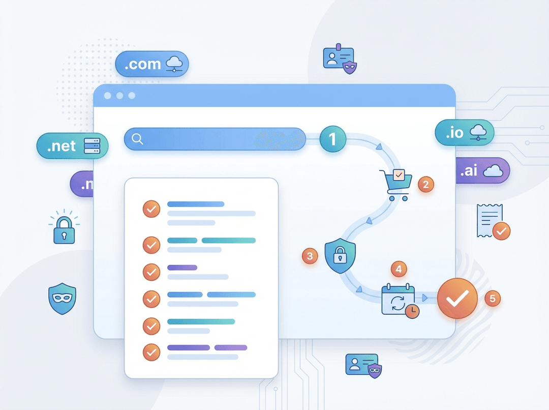 How to Register a Domain Name: First-Timer Checklist