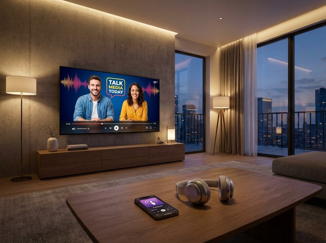 Podcasts Surpass Talk Radio in U.S. Spoken-Word Listening