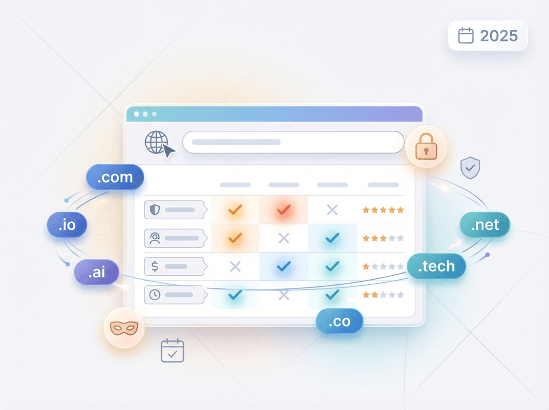 Best Domain Registrars 2025: Pricing & Privacy Guide