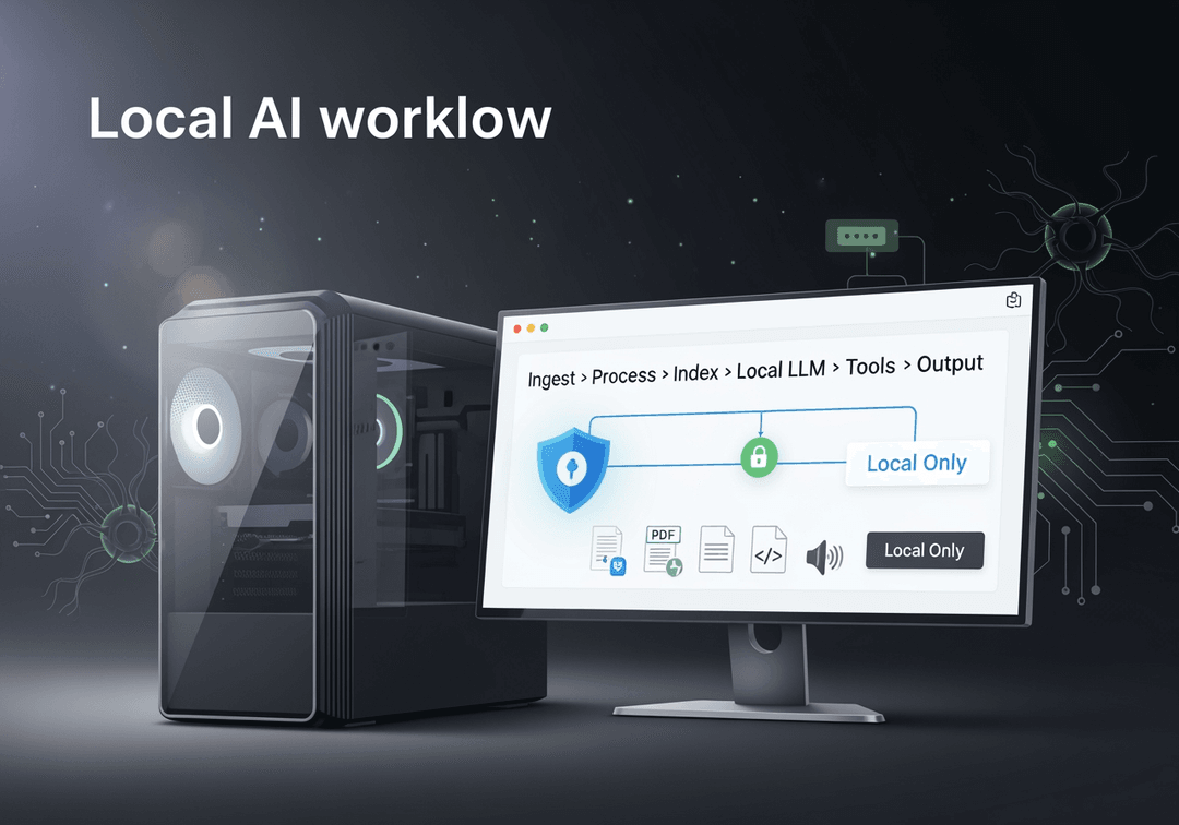 Build a Privacy-First Local AI Workflow on Your PC