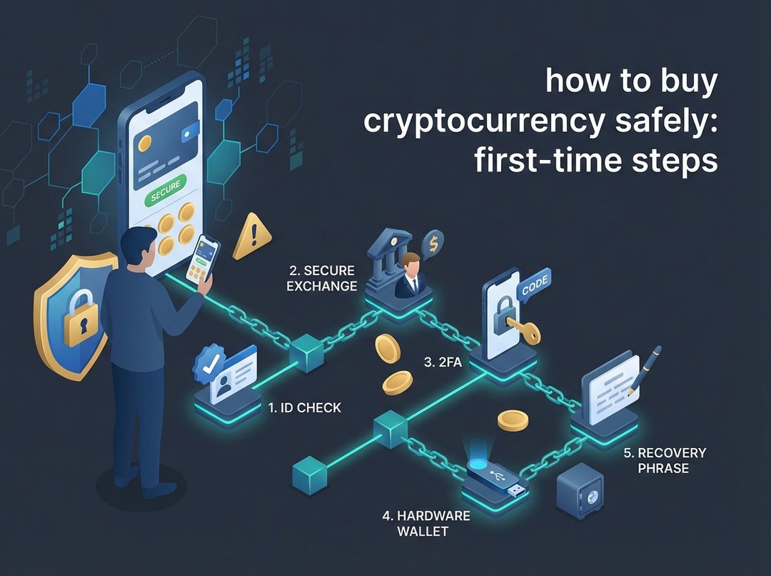 How to Buy Cryptocurrency Safely: First-Time Steps