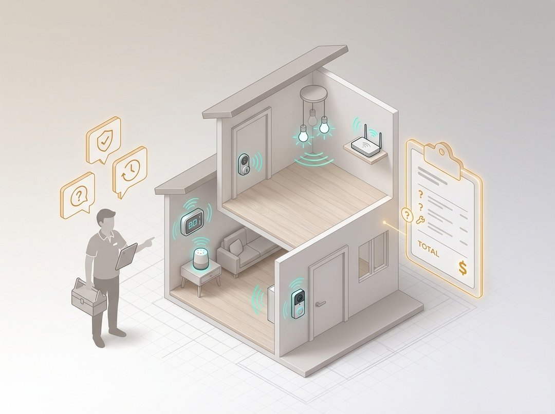 Smart Home Installation Cost: Pro Rates & Hiring Questions