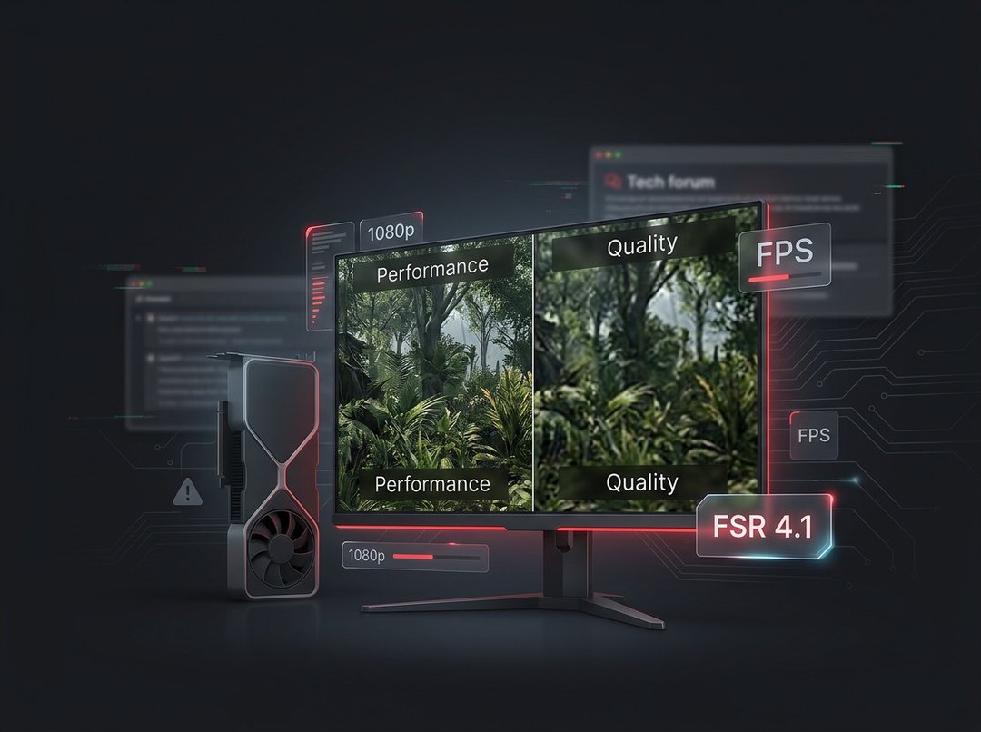 AMD FSR 4.1 Leak: Better Performance Mode Image Quality