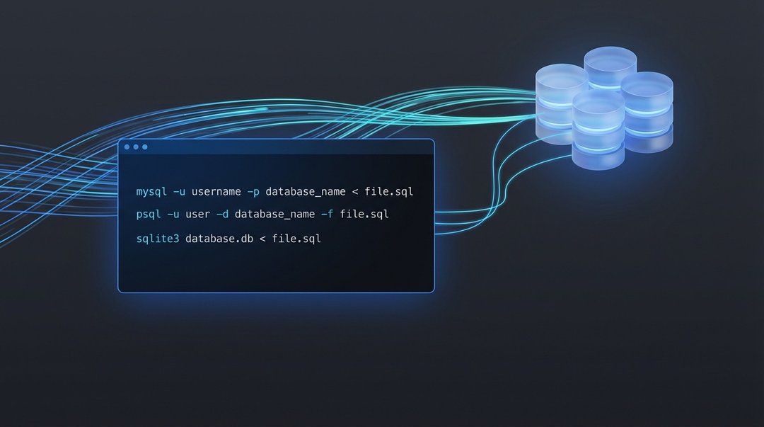 Import SQL File into Existing Database Using CLI Guide