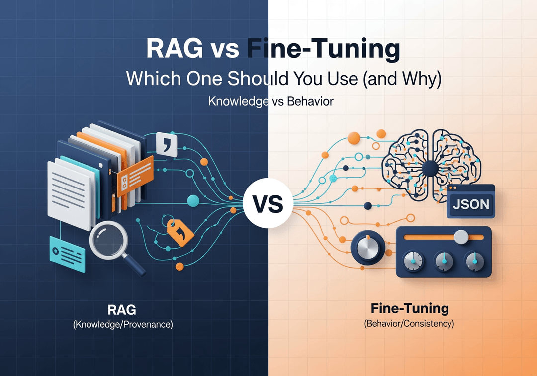 RAG vs Fine-Tuning: How to Choose the Right Approach