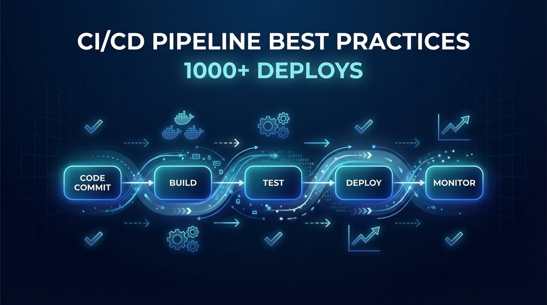 CI/CD Pipeline Best Practices: Lessons from 1000+ Deploys