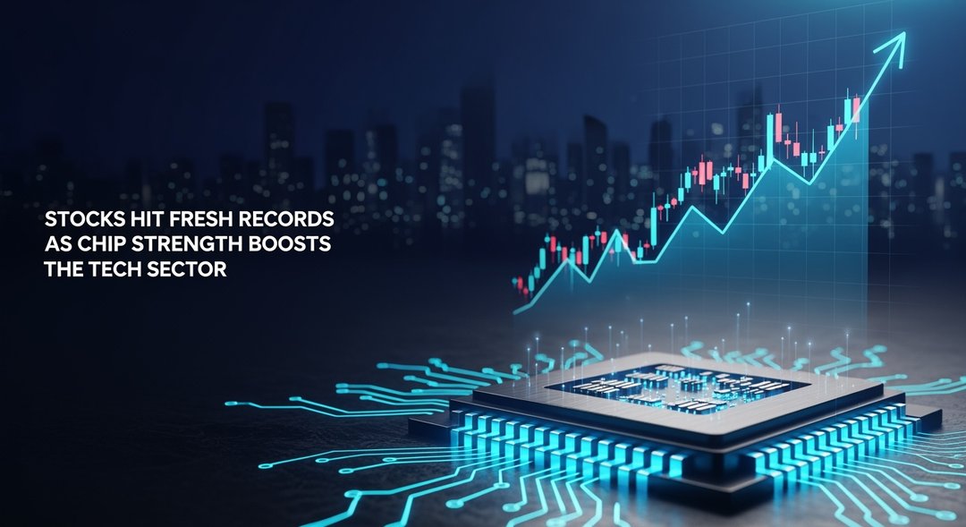 Stocks Hit Record Highs as Chip Sector Drives Tech Rally in 2026