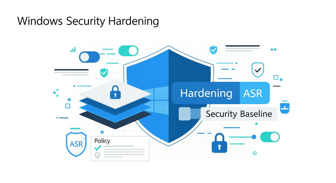 Windows Defender Hardening: ASR Rules & Baselines