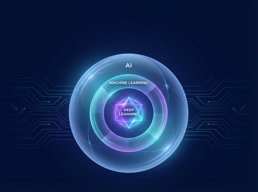 Machine Learning vs Deep Learning vs AI: Differences