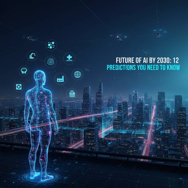 Future of AI by 2030: 12 Predictions Shaping Our Lives