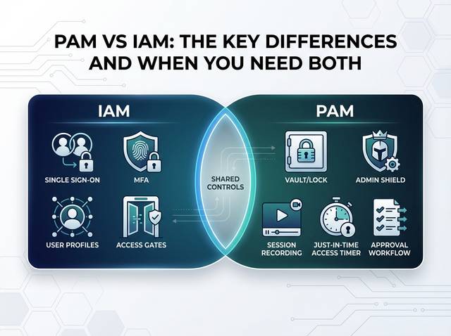 PAM vs IAM: Key Differences and When You Need Both