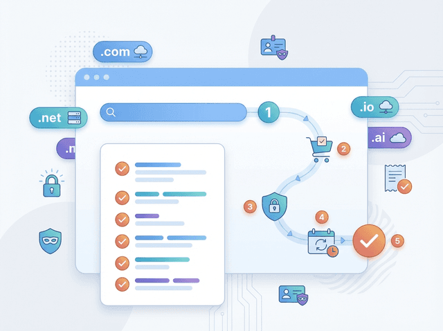 How to Register a Domain Name: First-Timer Checklist