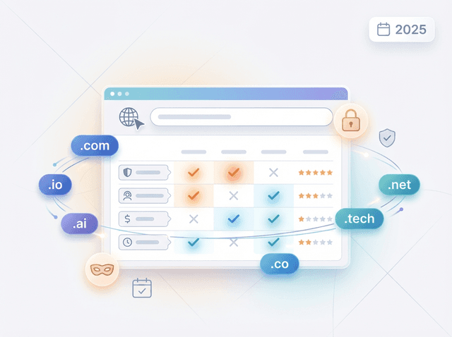 Best Domain Registrars 2025: Pricing & Privacy Guide