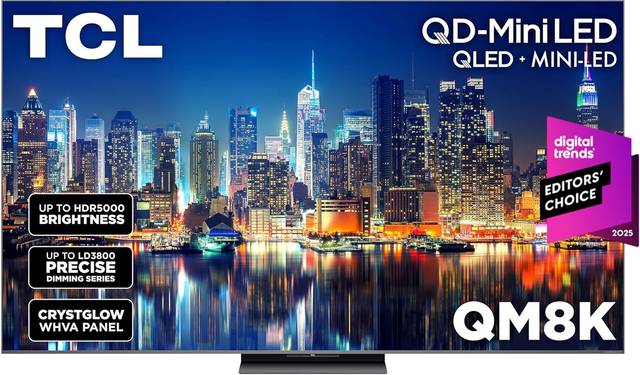 TCL QM8K Mini-LED (75-inch)