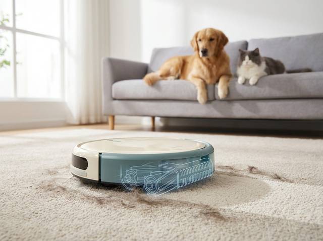 Best Robot Vacuums for Pet Hair on Carpet (No-Tangle Picks)