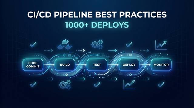 CI/CD Pipeline Best Practices: Lessons from 1000+ Deploys