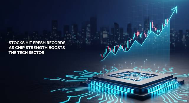 Stocks Hit Record Highs as Chip Sector Drives Tech Rally in 2026