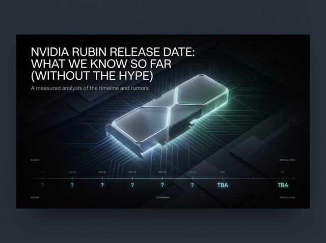 Nvidia Rubin Release Date: End of 2026 Timeline & What It Means