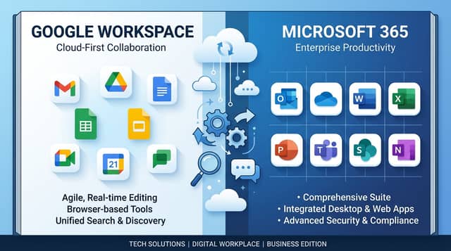 Google Workspace vs Microsoft 365: A Complete Comparison