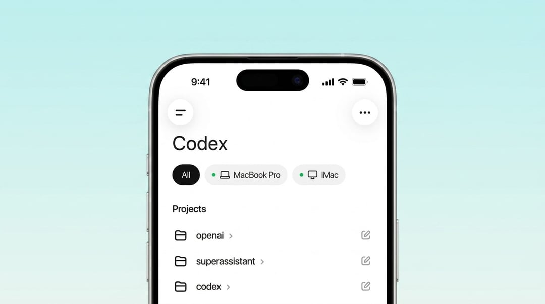 OpenAI Adds Codex Coding Agent to ChatGPT Mobile App