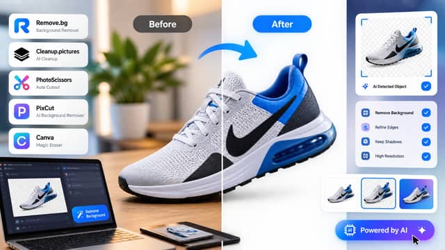 6 Free AI Background Removers for Clean, Transparent PNGs