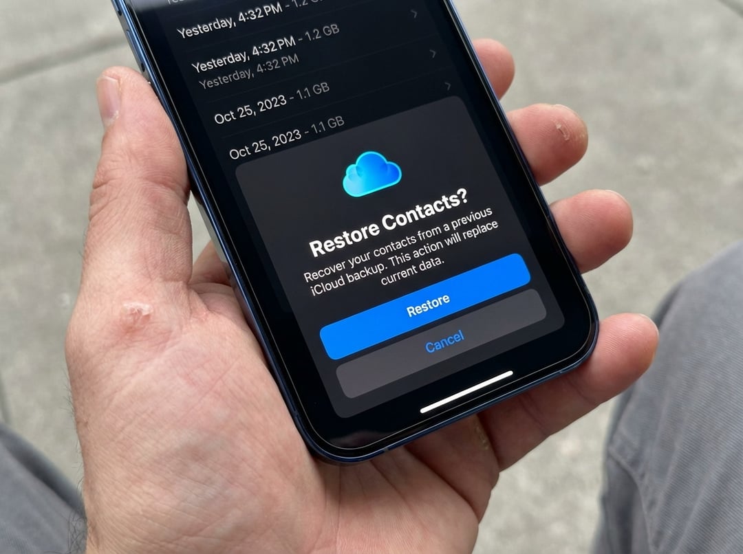 Missing iPhone Contacts? Here's How to Restore Them