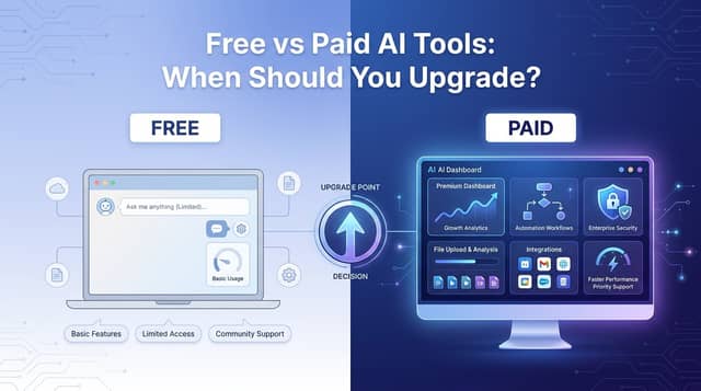 Free vs Paid AI Tools: When Should You Upgrade?