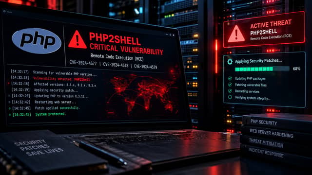 PHP2Shell Emergency Patches for Critical PHP Flaws