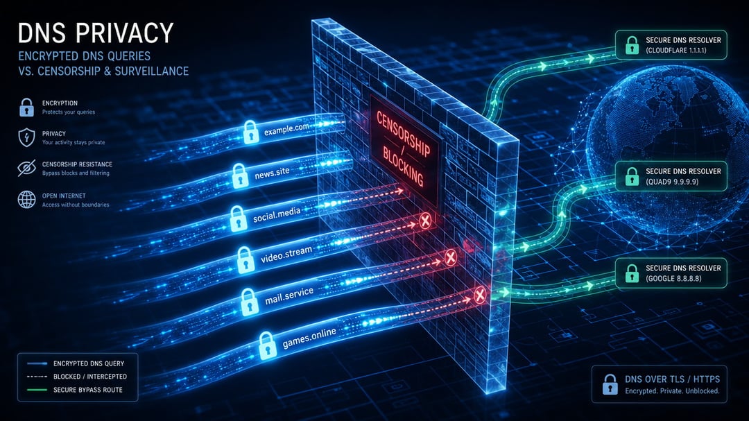 Does Encrypted DNS Bypass Network Blocking & Censorship?