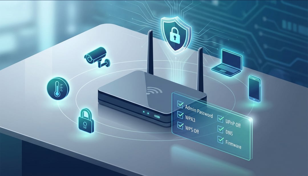 Home Network Security Checklist (2026): Router Settings to Change