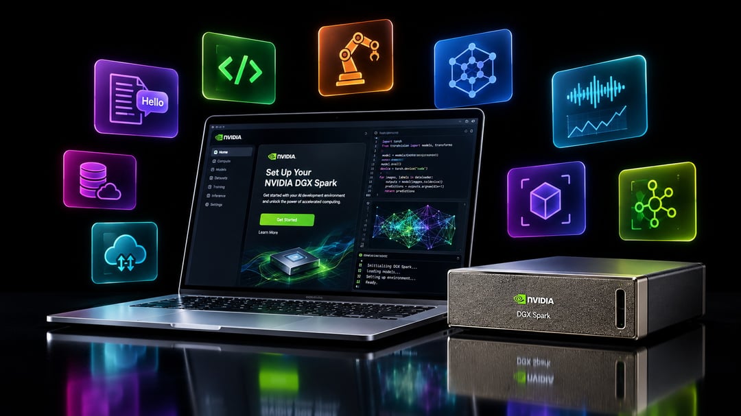 NVIDIA DGX Spark 64GB Local AI Desktop System