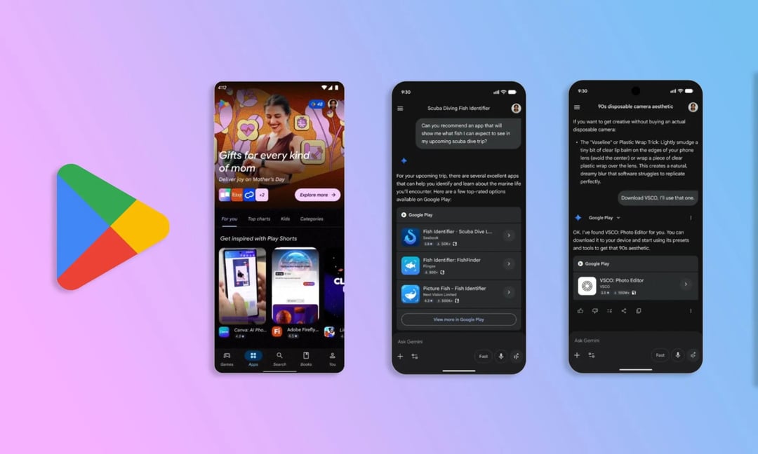 Google Play Gets AI Search, Play Shorts & Gemini Discovery