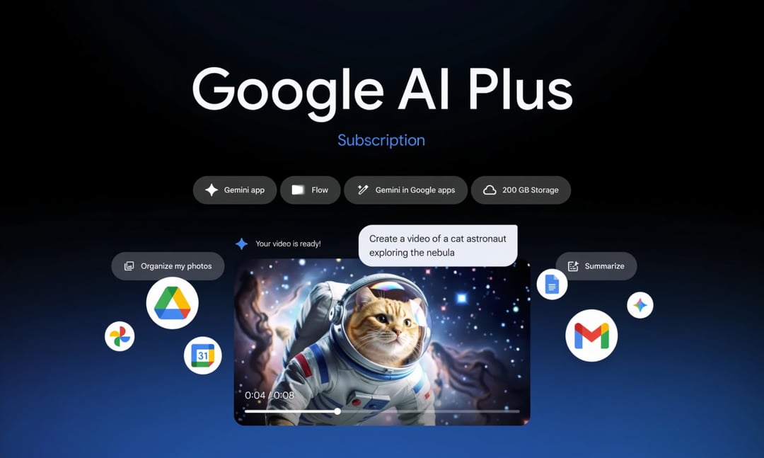 Google AI Plus Drops to $4.99 With Double Storage