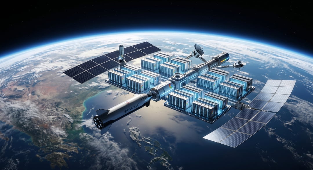 Google & SpaceX: The Race for Orbital Data Centers