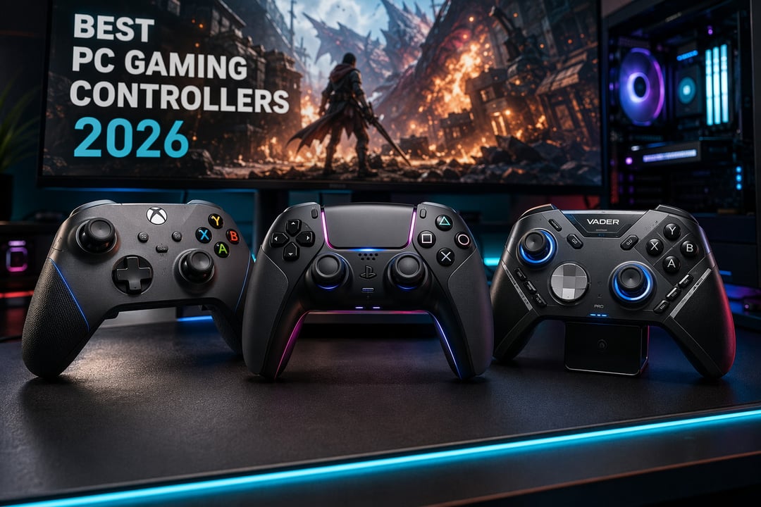 8 Best PC Gaming Controllers for Windows in 2026