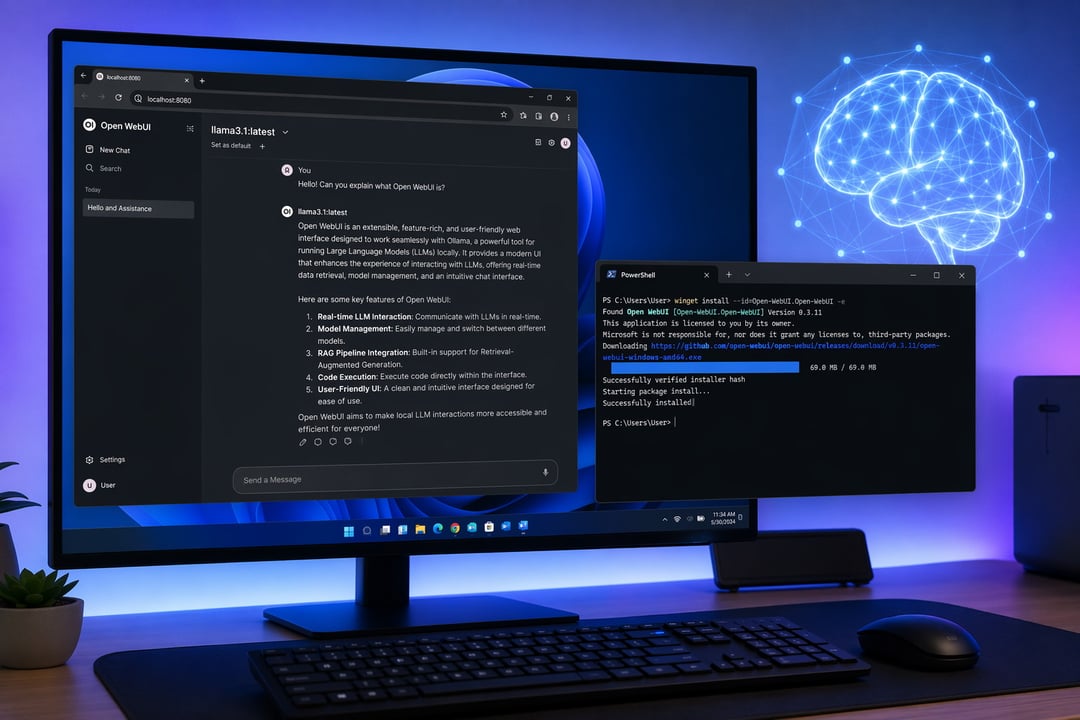 How to Install Open WebUI on Windows Without Docker