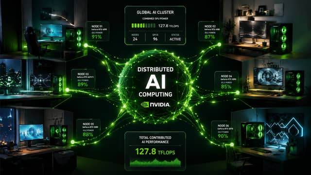 NVIDIA PAIR Turns Idle Home PCs Into Shared AI Clusters
