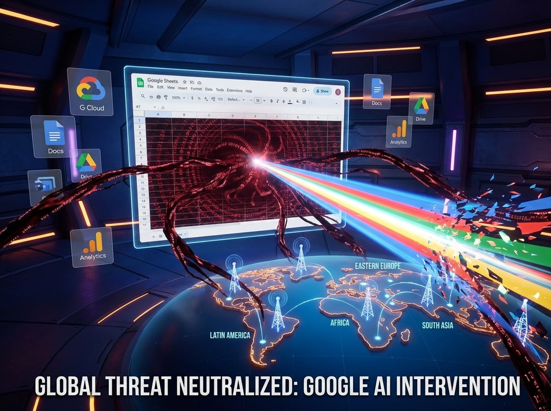 Google Disrupts UNC2814 Hackers Using Google Sheets C2