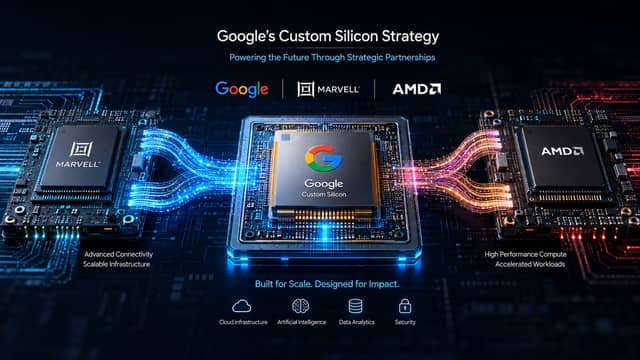 Google Broadens Custom Chip Strategy With Marvell Deal and Reported AMD Talks