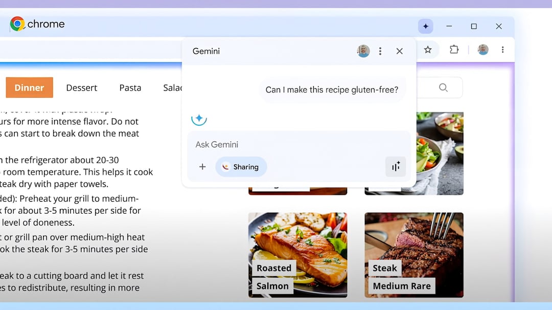 Google Gemini in Chrome: India, Canada & NZ Expansion