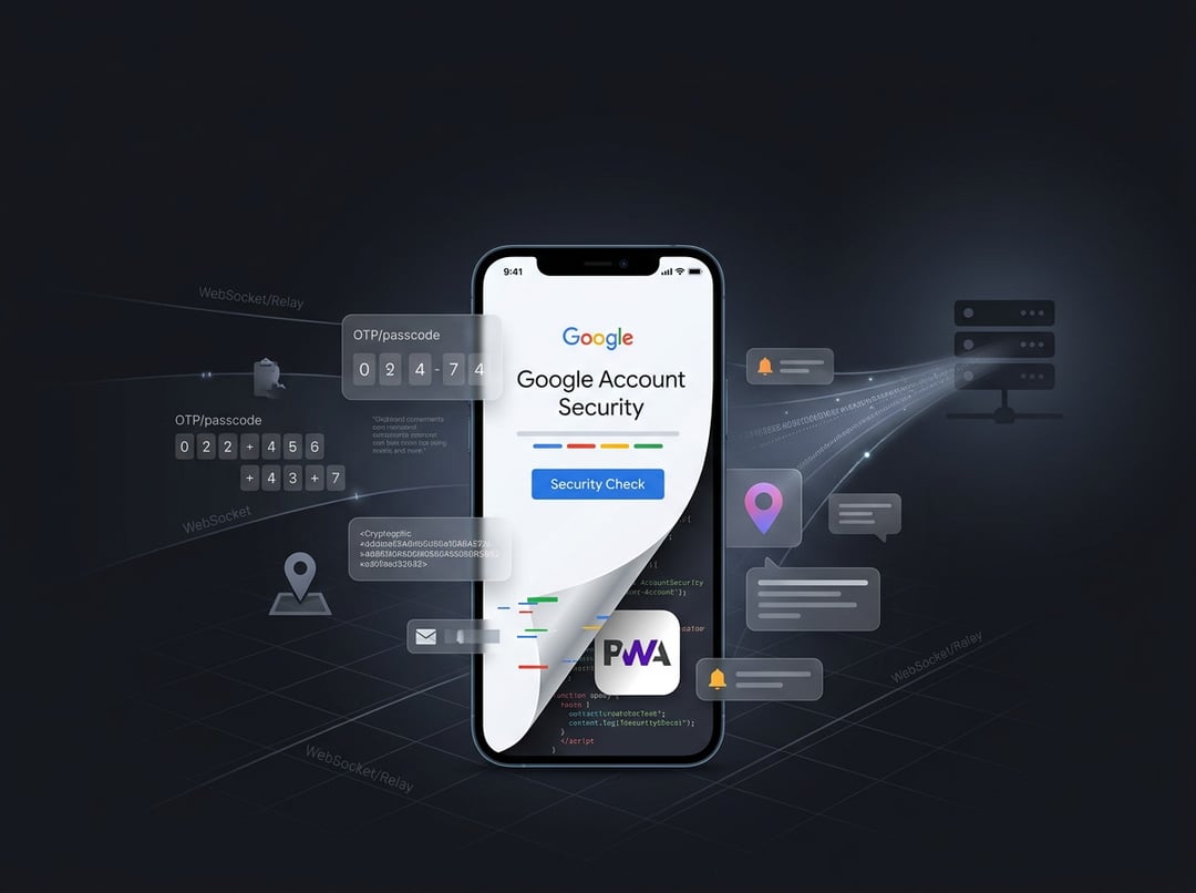 Fake Google Security Page Installs Malicious PWA on Android
