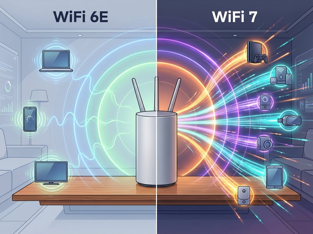 WiFi 7 vs WiFi 6E: Is the Upgrade Worth It in 2025?