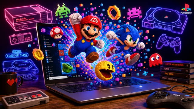 7 Best Emulators for Playing Retro Games on Windows