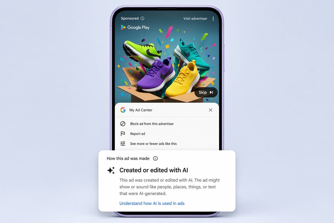 How to Check If a Google Ad Was Made With AI