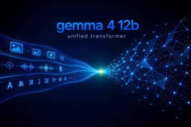 Google's Gemma 4 12B Ditches Encoders and Runs on 16GB of Memory