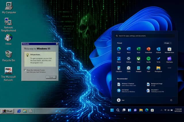 Microsoft Just Admitted Windows 11 Still Runs on Code from the '90s
